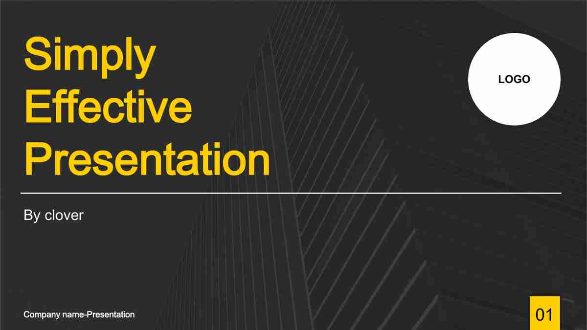 现代商务风PPT模板