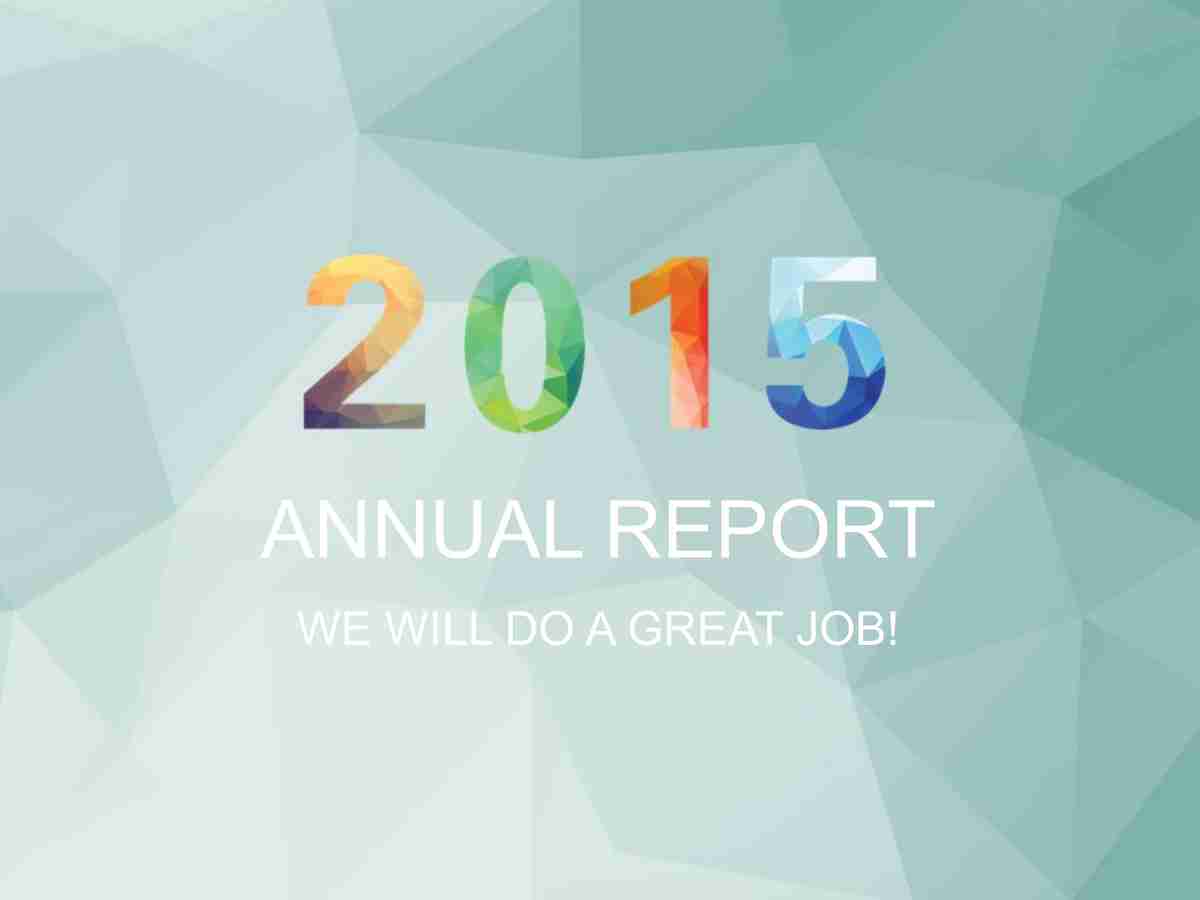 自然风光与商务元素的完美融合 - PPT模板