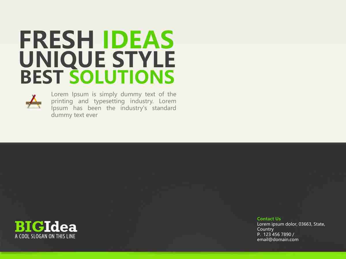 现代商务风PPT模板