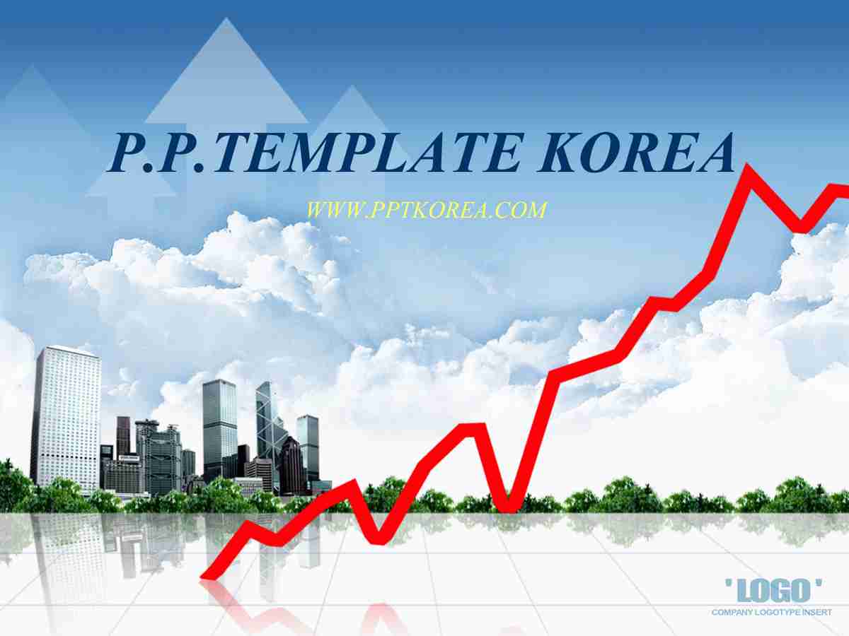 现代商务风PPT模板 - 蓝色科技感