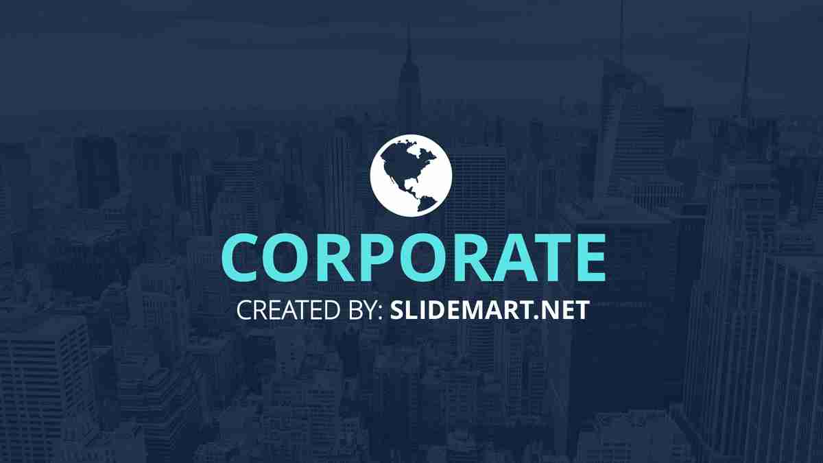 现代商务风PPT模板 - '企业风采'主题