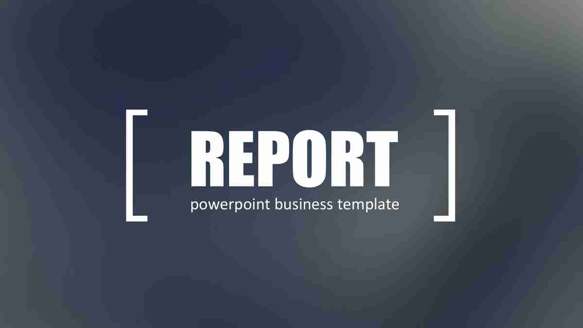 现代商务风PPT模板 - 绿色科技感