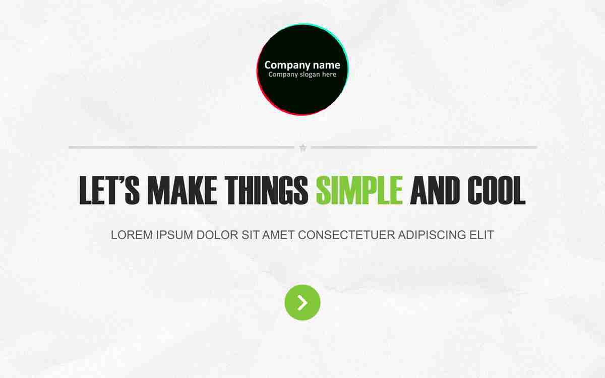 现代商务风格的PPT模板