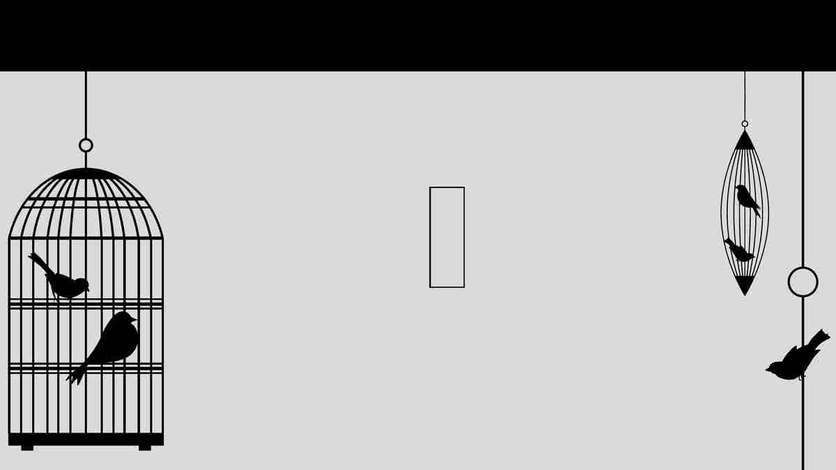 极简黑白风PPT模板