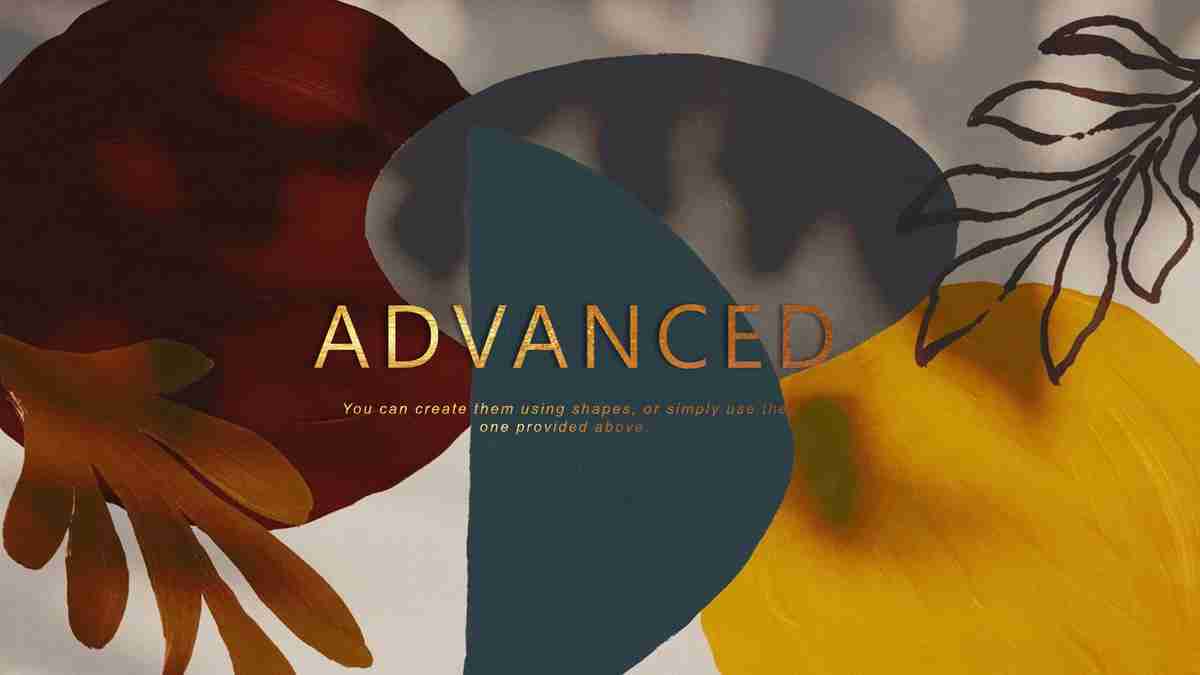 时尚与艺术的完美融合 —— 高级设计师精选PPT模板