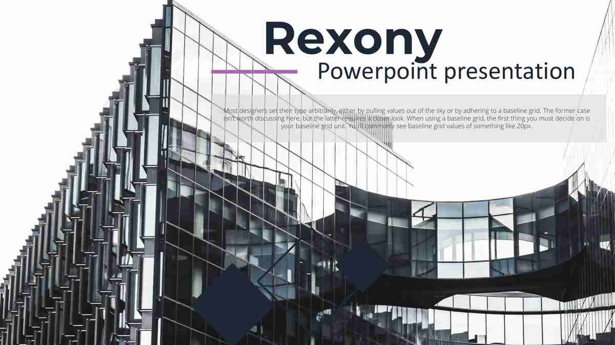 都市时尚商务风 - 专业商务演示模板