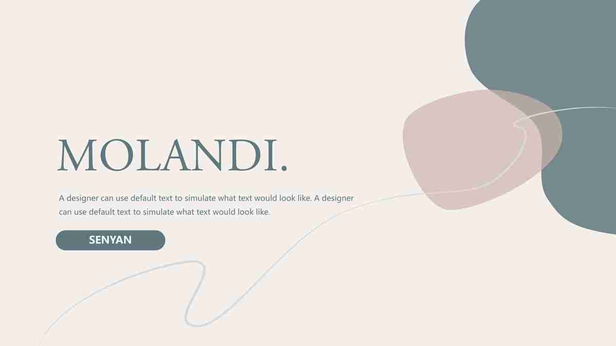 商务简约风PPT模板