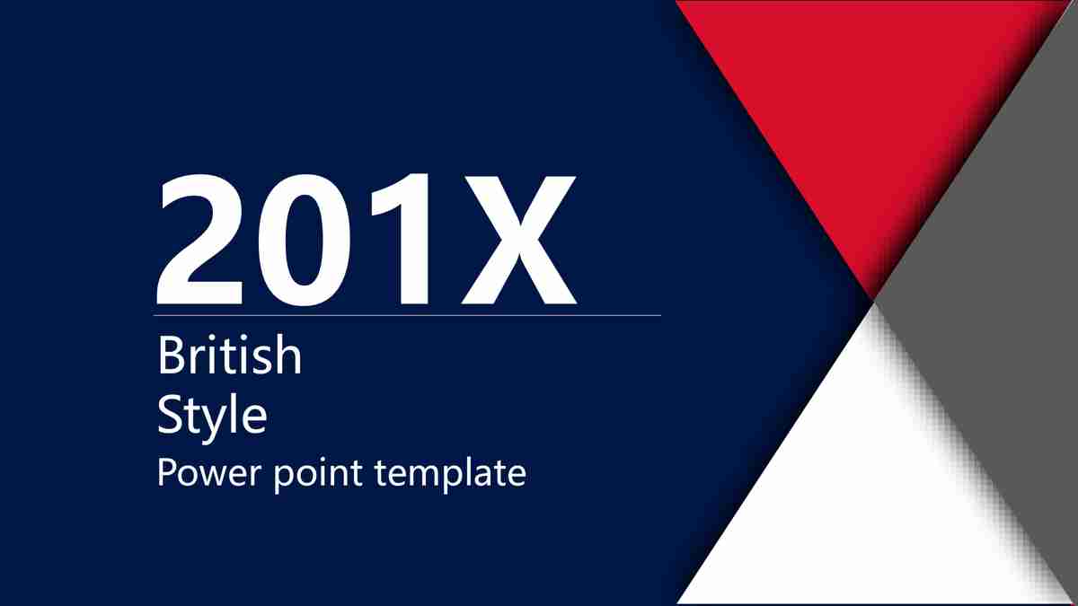 简约商务风PPT模板