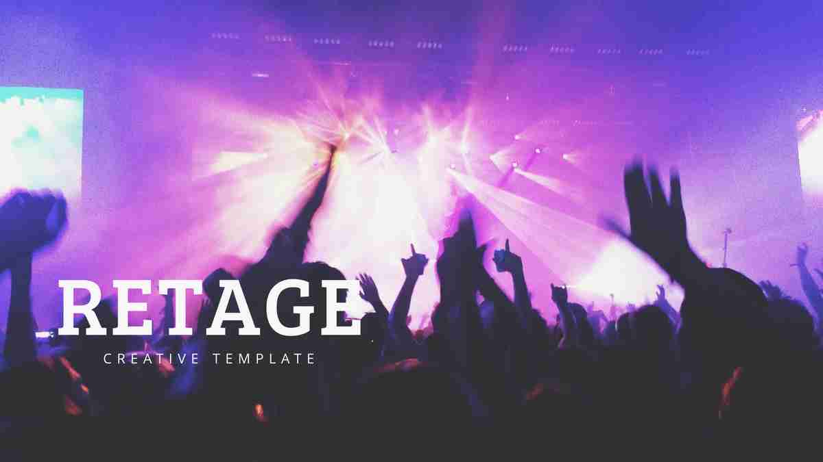 炫彩科技风PPT模板