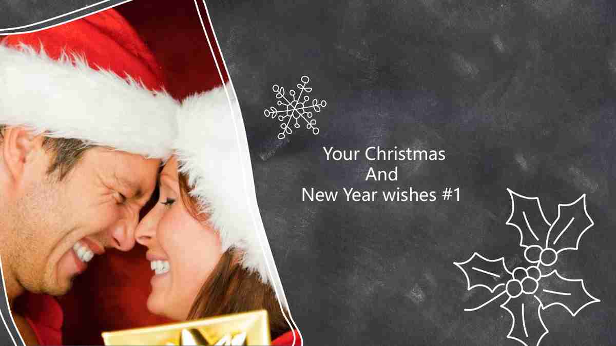 温馨圣诞家庭时光 PPT模板