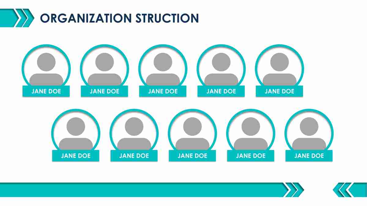 企业组织结构图