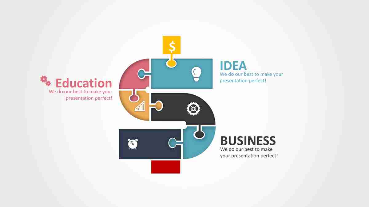 现代商务与科技结合的PPT模板