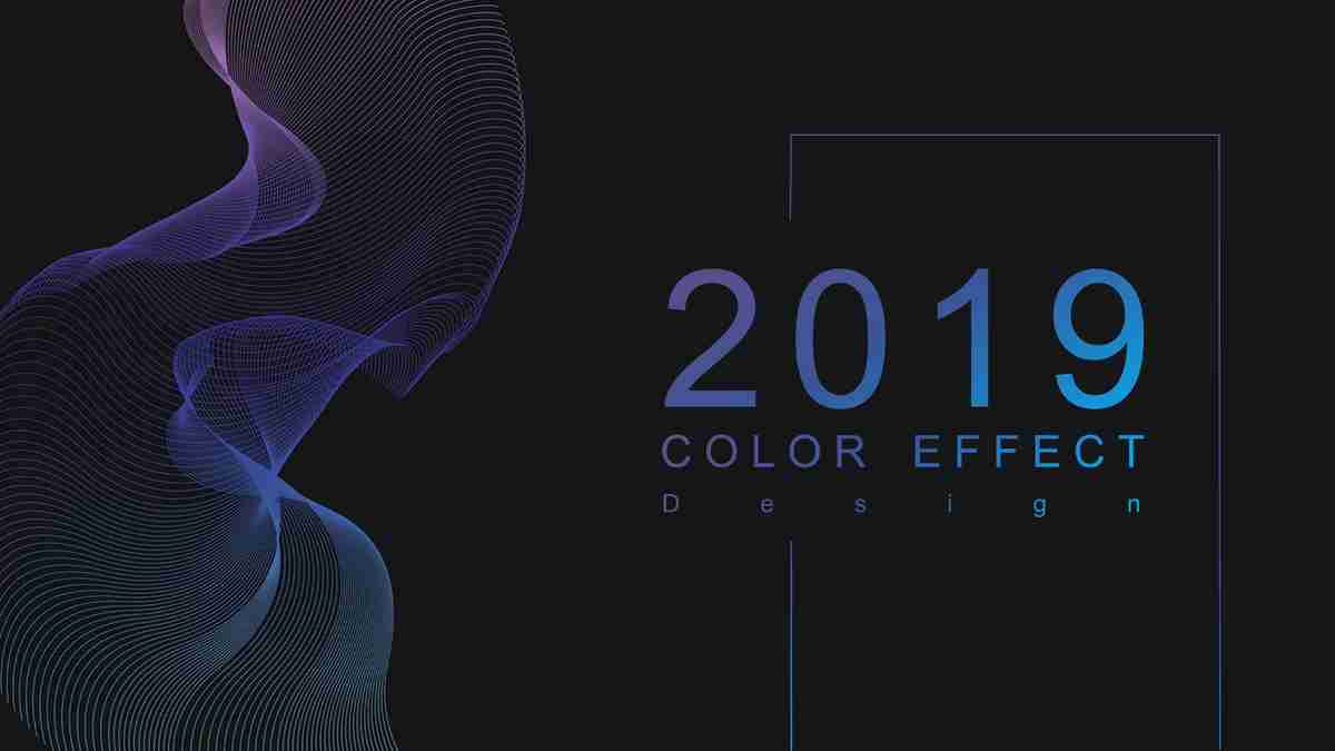 2019年商务PPT模板 - 未来科技风