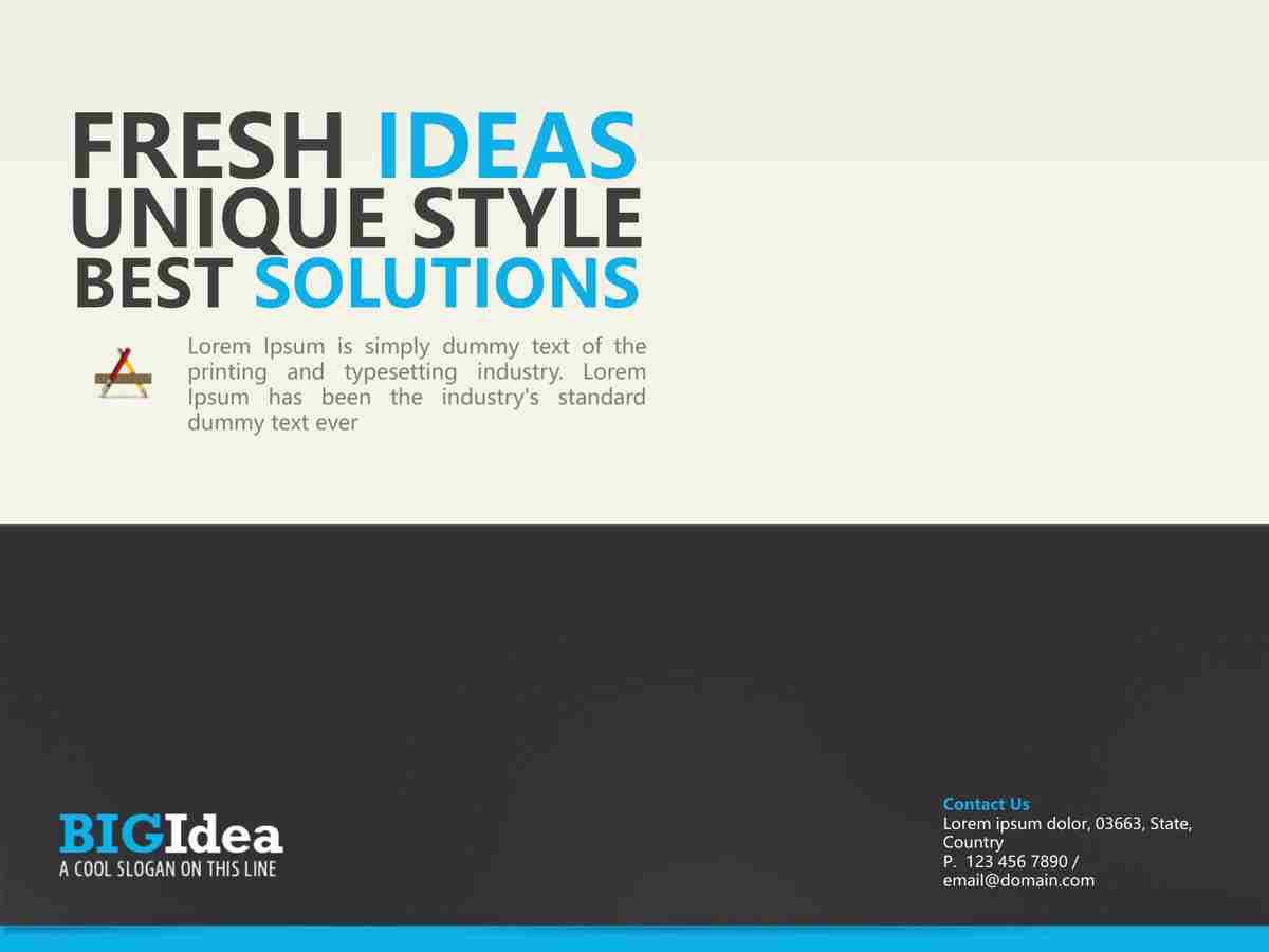 商务风PPT模板 - 专业与创意的结合