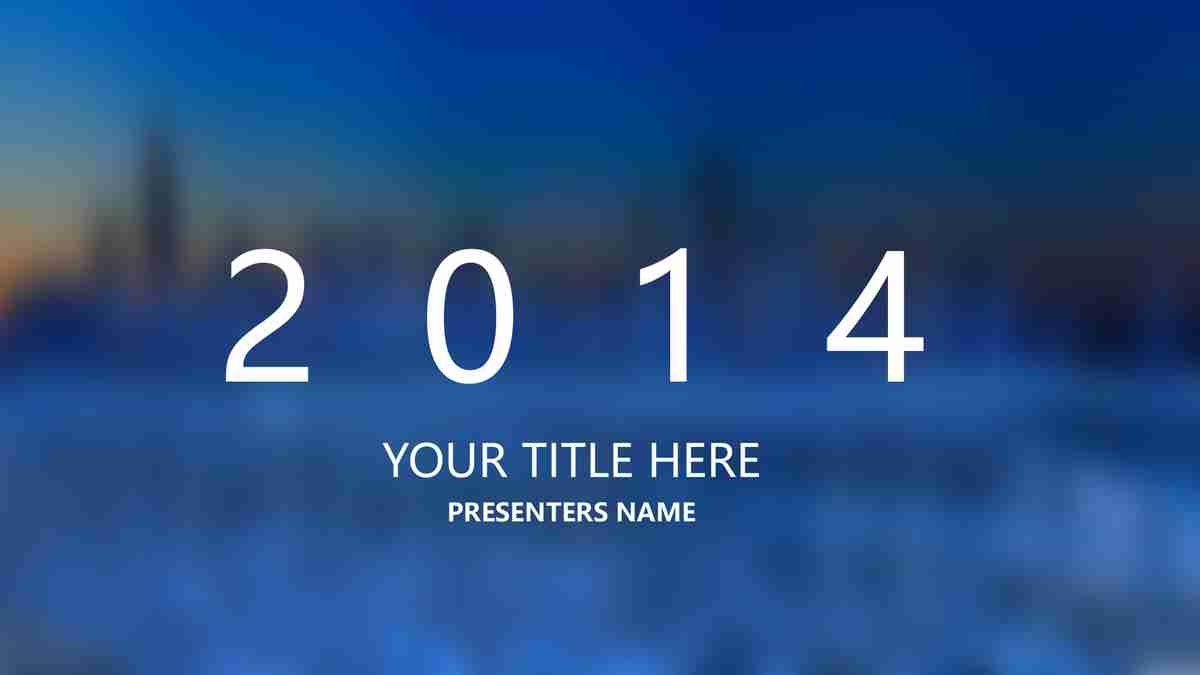 海洋主题PPT模板