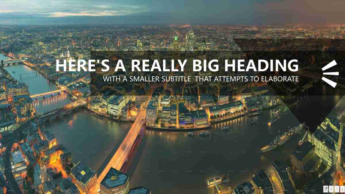 现代都市商务风PPT模板