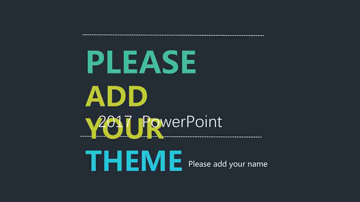 商务会议主题PPT模板