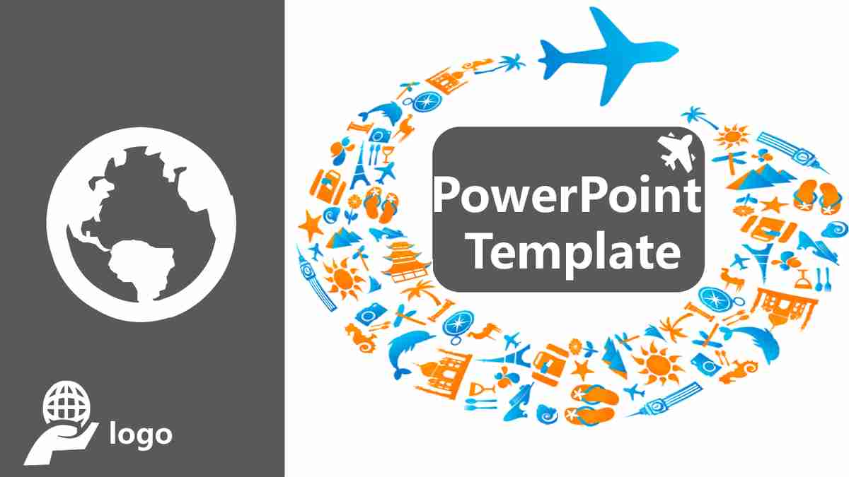 全球城市主题PPT模板