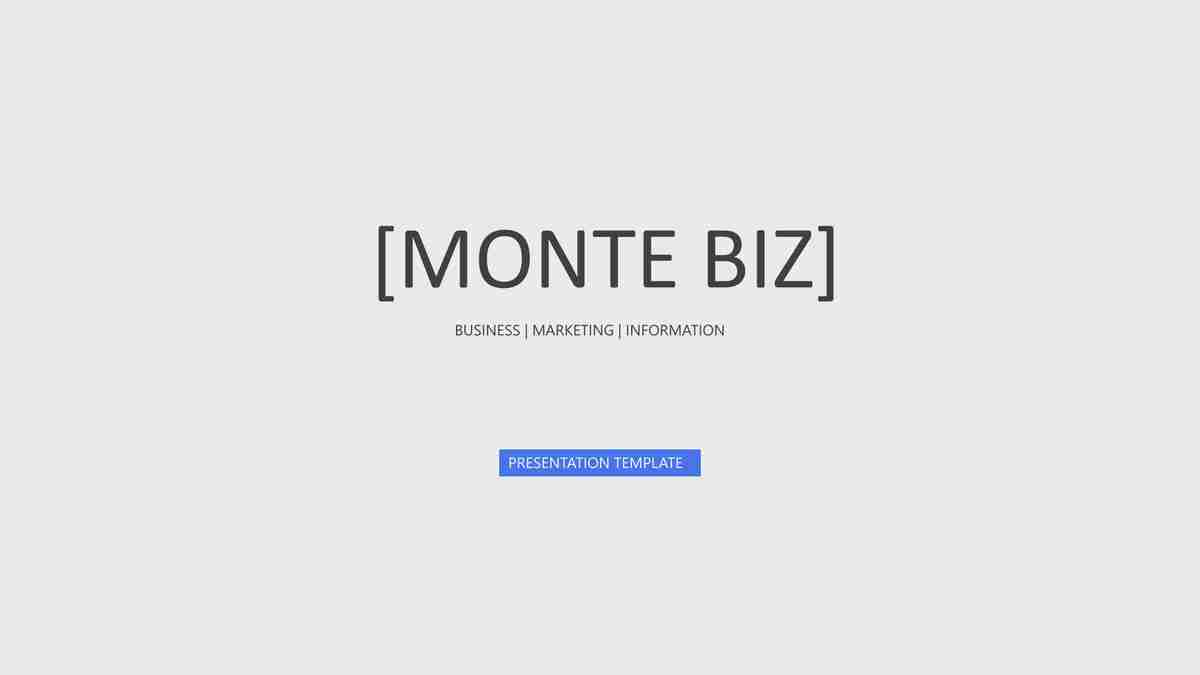 现代商务风PPT模板