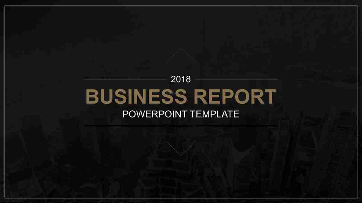 现代商务风PPT模板