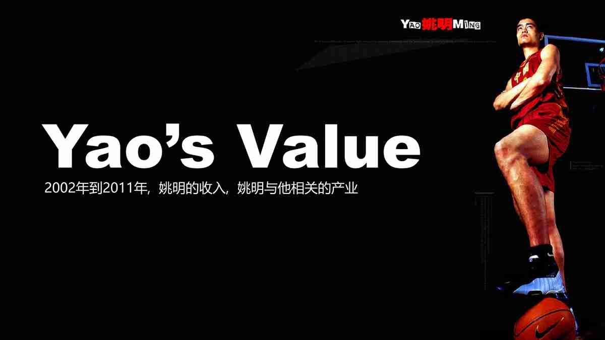 姚明：篮球巨星与商业帝国的交汇点
