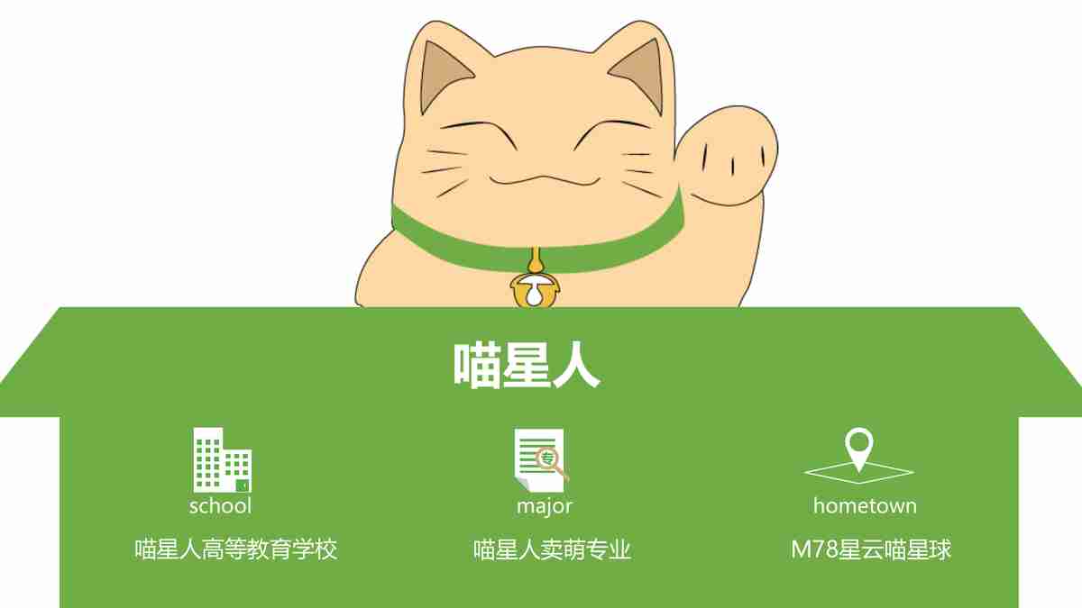 绿色清新商务风PPT模板