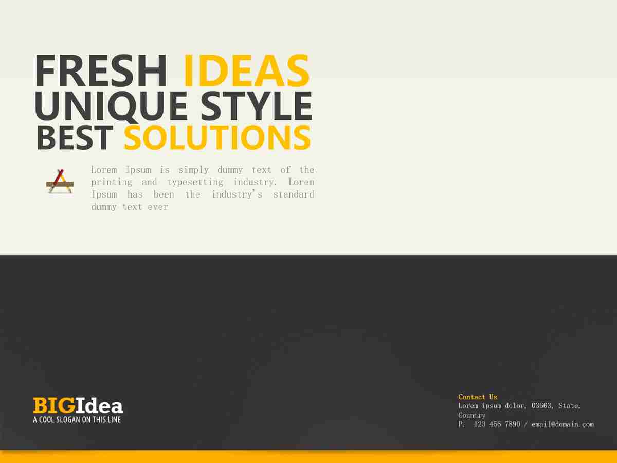 商务风PPT模板：专业与创意兼备