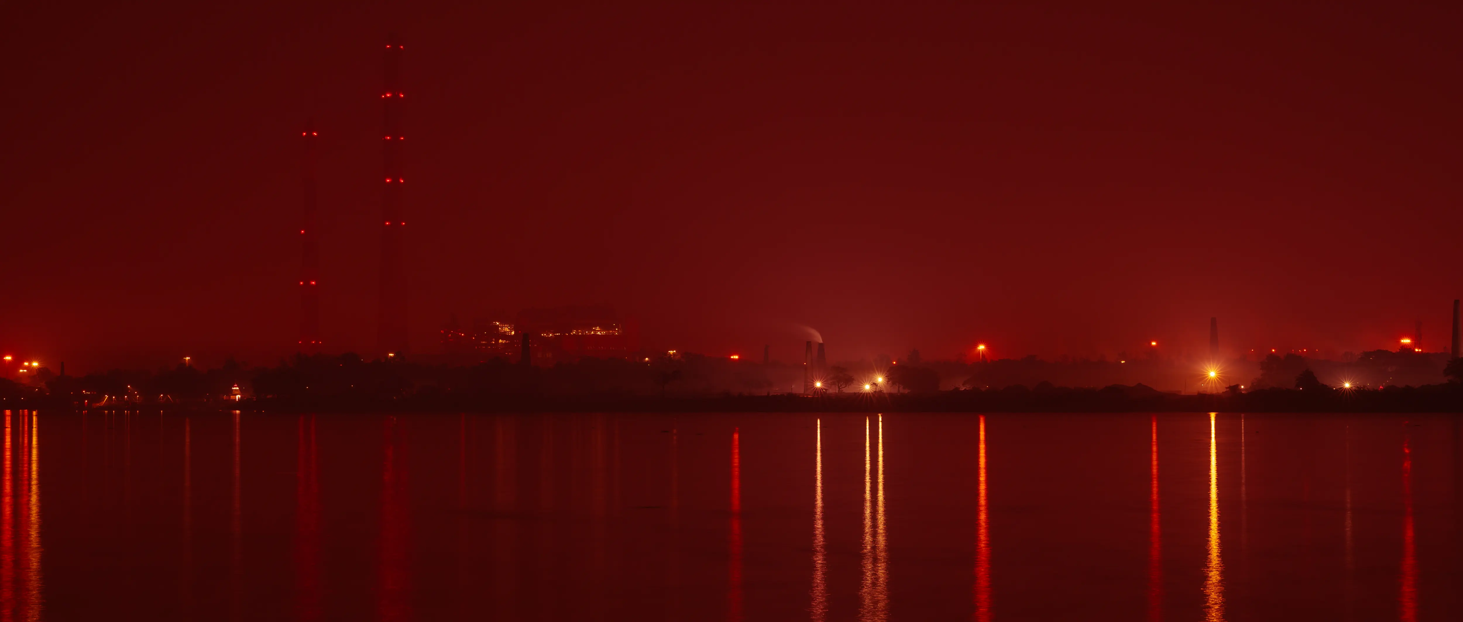 Hooghly River during night