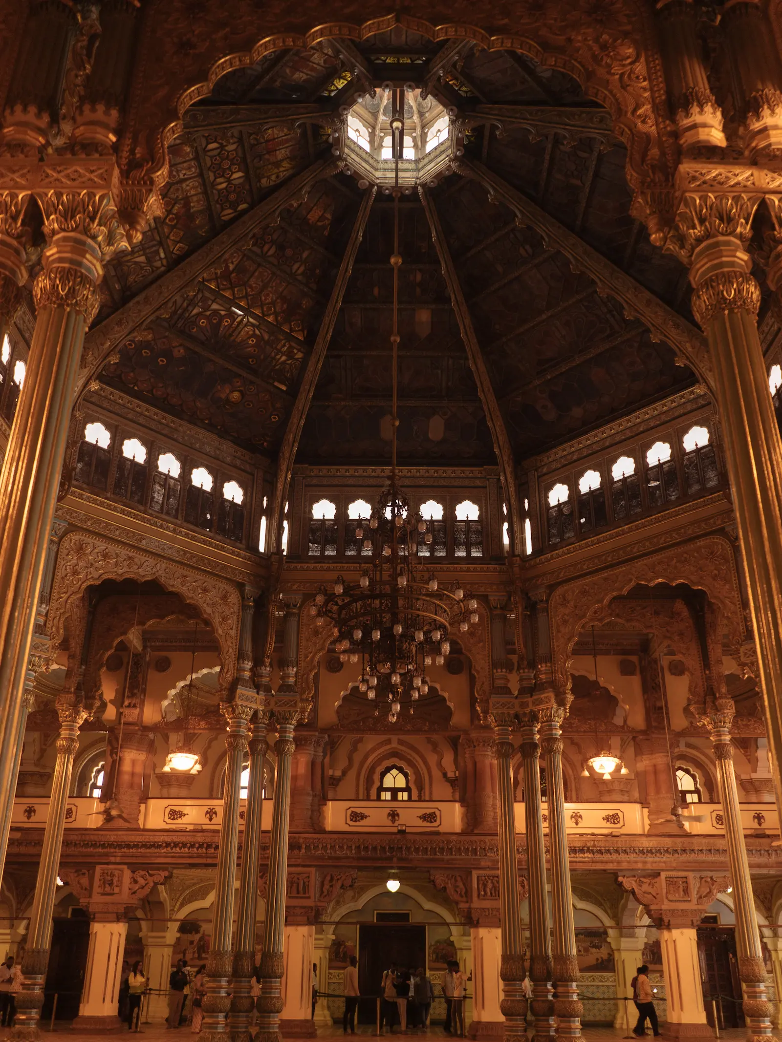 Interiors of Mysore Palace