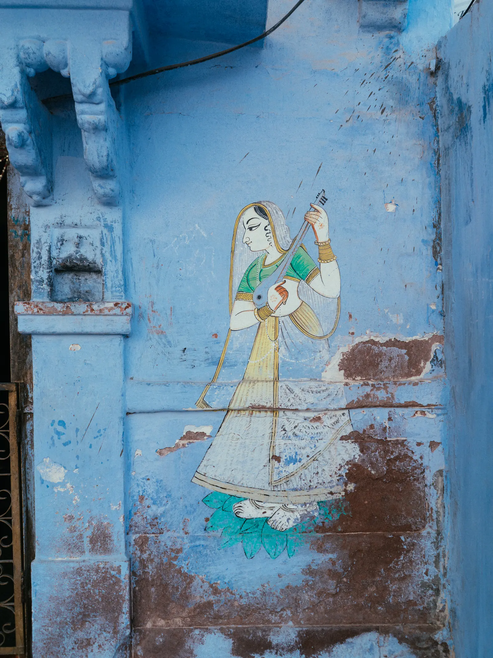 Art on wall, Jodhpur