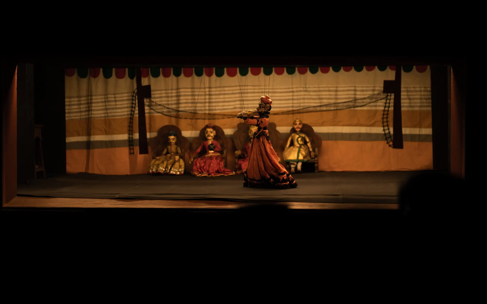 A puppet show, Udaipur