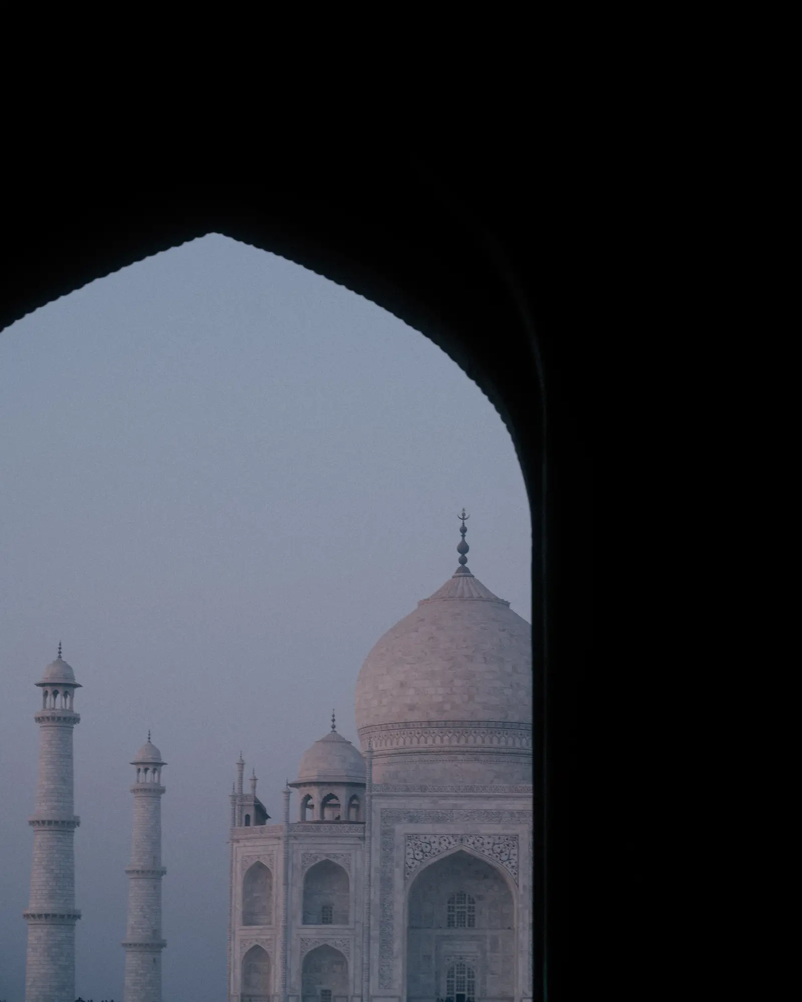 Taj Mahal from gate
