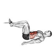 abdominal reverso no cabo