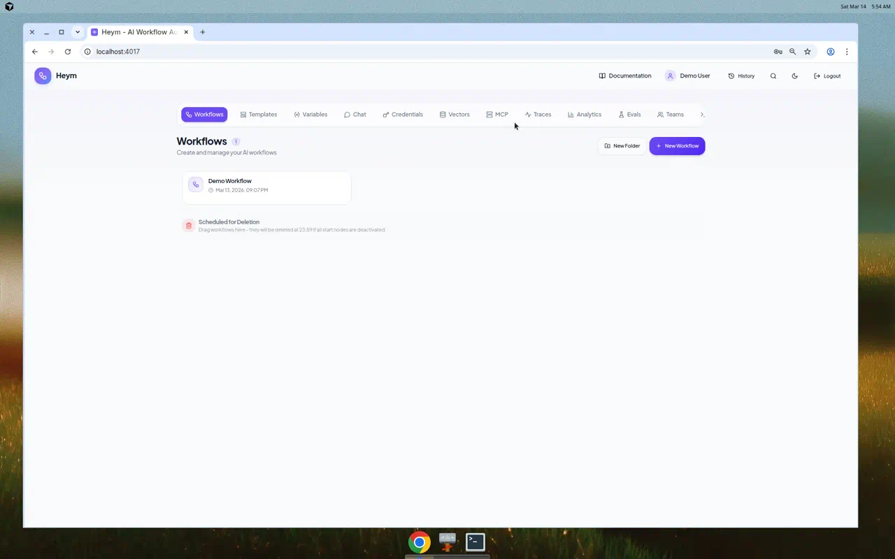 Workflows Dashboard
