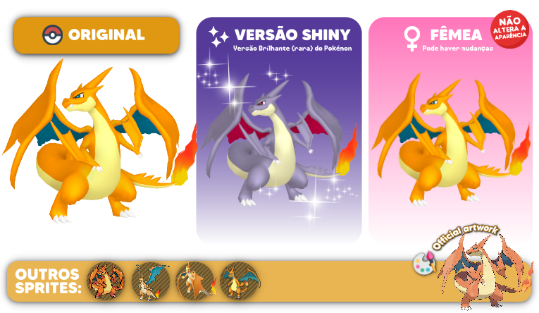 ◓ Pokédex Completa: Charizard (Pokémon) Nº 006