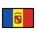 Cờ: Andorra OpenMoji emoji