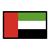 Flag: United Arab Emirates OpenMoji emoji