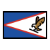 Flag: American Samoa OpenMoji emoji