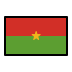 Flag: Burkina Faso OpenMoji emoji