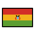 Drapeau Bolivie OpenMoji emoji