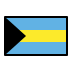 Flag: Bahamas OpenMoji emoji