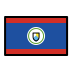 Flag: Belize OpenMoji emoji