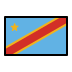 Flag: Congo - Kinshasa OpenMoji emoji