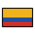 Flag: Colombia OpenMoji emoji