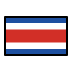 Flag: Costa Rica OpenMoji emoji