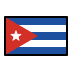 Flag: Cuba OpenMoji emoji