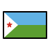 Flag: Djibouti OpenMoji emoji