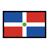 Flag: Dominican Republic OpenMoji emoji