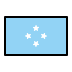 Flag: Micronesia OpenMoji emoji