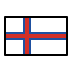 Flag: Faroe Islands OpenMoji emoji